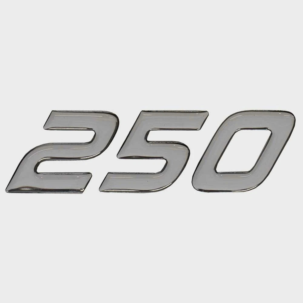 Premier Pontoon Boat Raised Emblem Decal 70010531 - 250 Sticker Silver