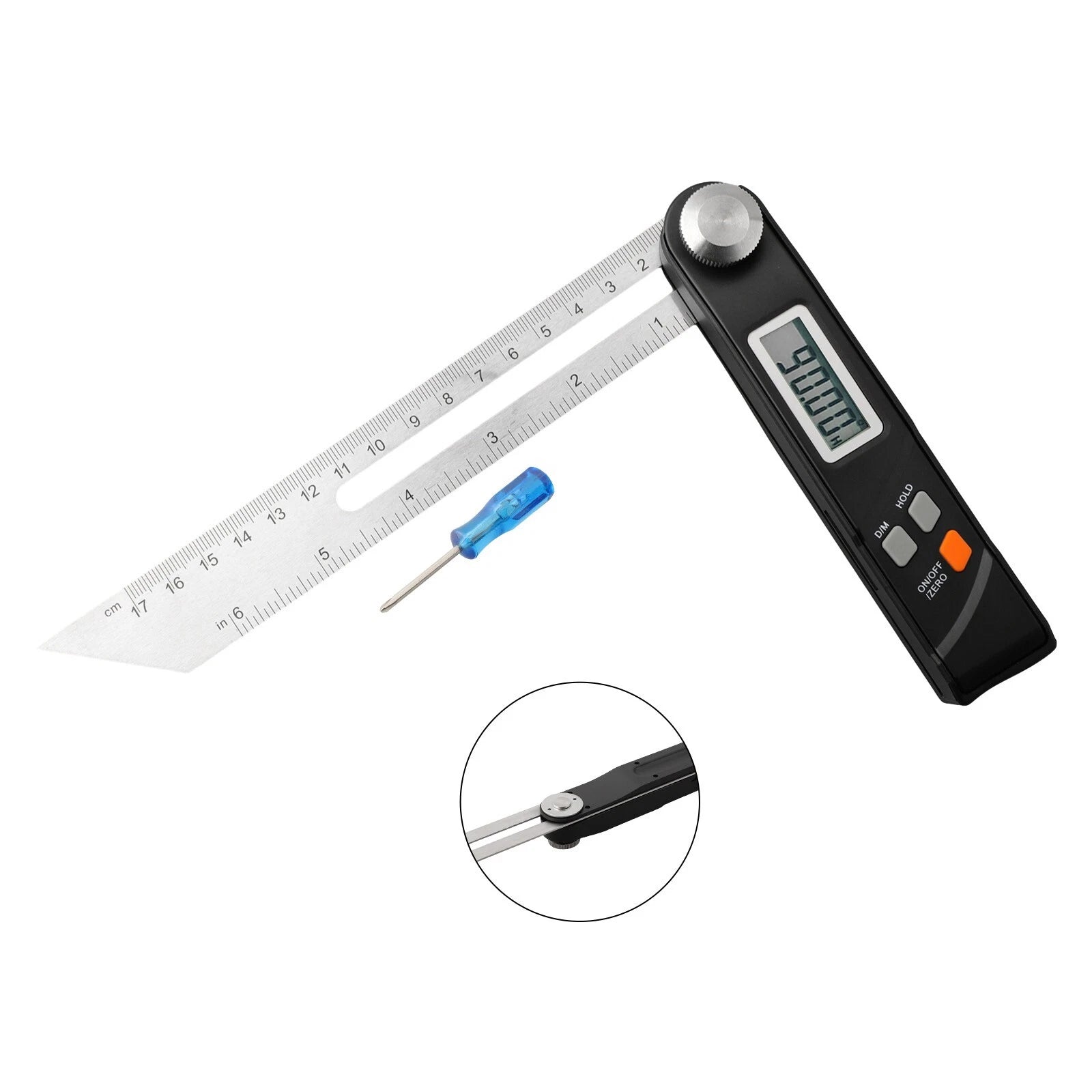 Digital Angle Ruler Degree DIY Digital Protractor Electronic Level Folding