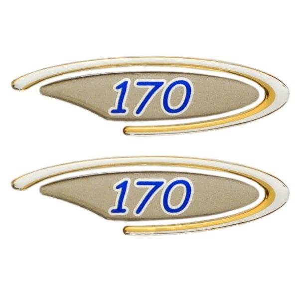 Four Winns Boat Raised Decals 055-2746 - 170 Model Stickers (pair)