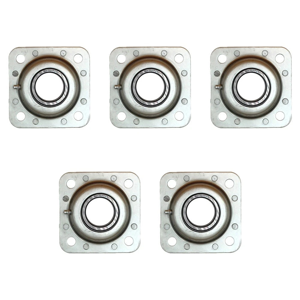 5 Pack: Flanged Disc Bearing Fits Riverside Tractor Replaces FD209RA