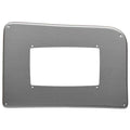 Boat Chartplotter Panel Bezel 7KE457F - 14 1/2 X 9 7/8 Inch Silver