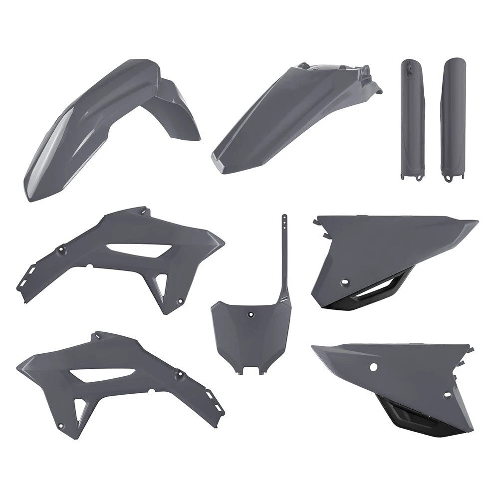 Polisport Grey MX Plastic Kit for Honda CRF450R 2021-2022