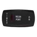 Carling Boat Rocker Switch - Timed Recir Port ON/OFF/ON 12V 20A