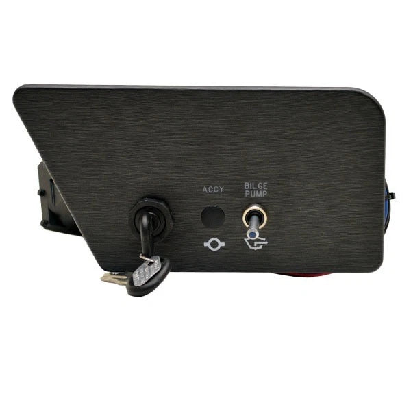 Sea Ray Boat Switch Panel 2150160 - 8 1/2 X 4 1/2 Inch Black Plastic