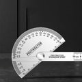 Convenient for 2 in 1 Protractor Ruler for Easy Angle and Length Calculation