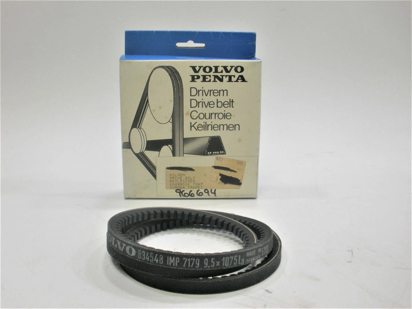 Volvo Penta 966694 OEM Marine Boat Engine Motor Drive Alternator V-Belt