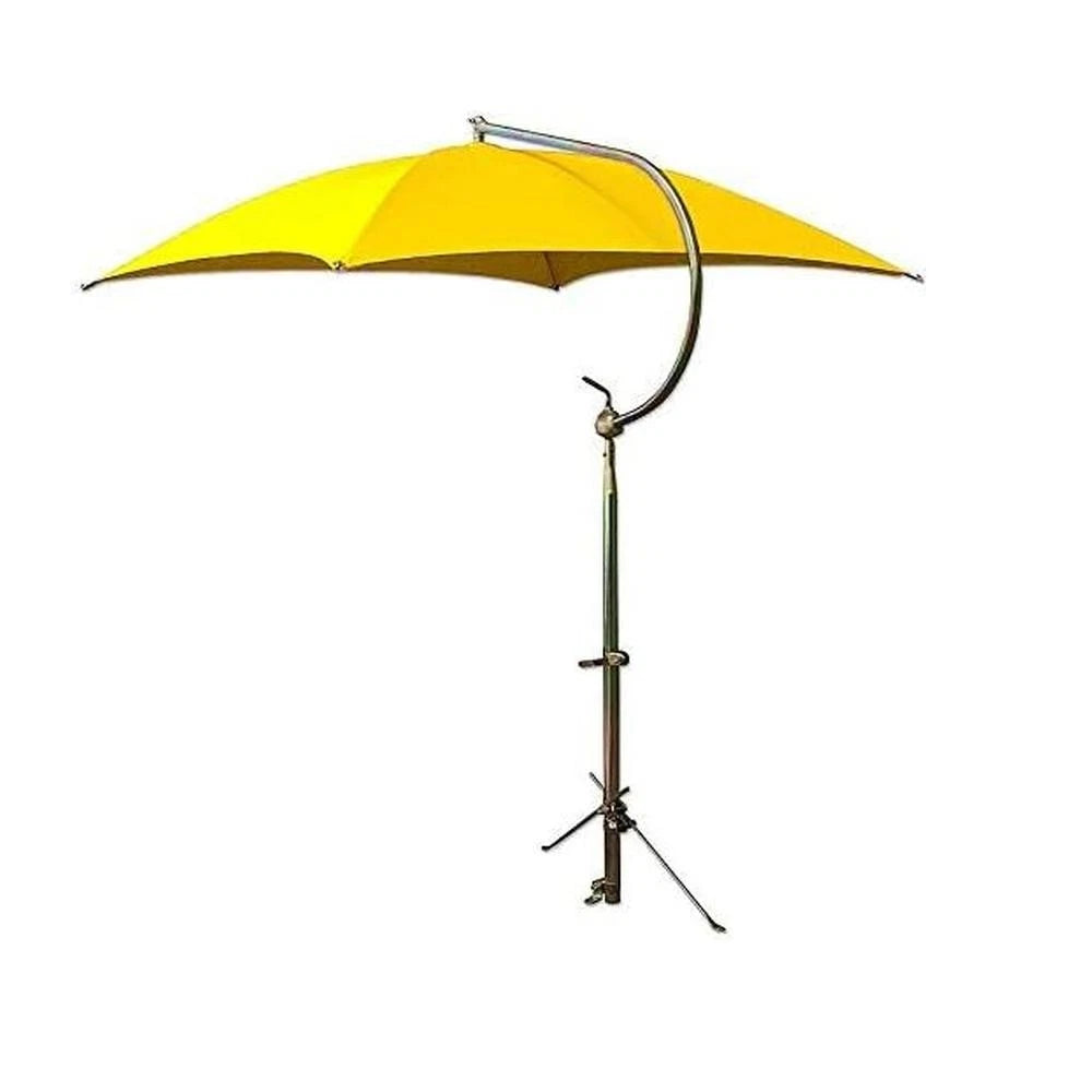 Umbrella Yellow with Frame & Mounting Bracket Canvas Perfect Fits John Deere