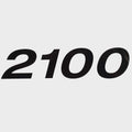Crestliner Boat Model Decal Sticker 2340054 - 2100 Raptor Black