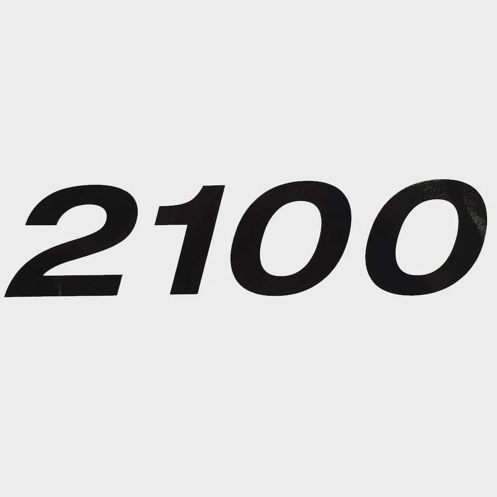 Crestliner Boat Model Decal Sticker 2340054 - 2100 Raptor Black
