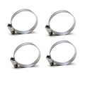 Ideal Stainless 1/2 X 4 1/2In Boat Hose Clamps-Set of Four