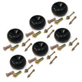 (pack of 6) Deck Wheel Kit for John Deere AM116299, AM133602, M111489, M125172