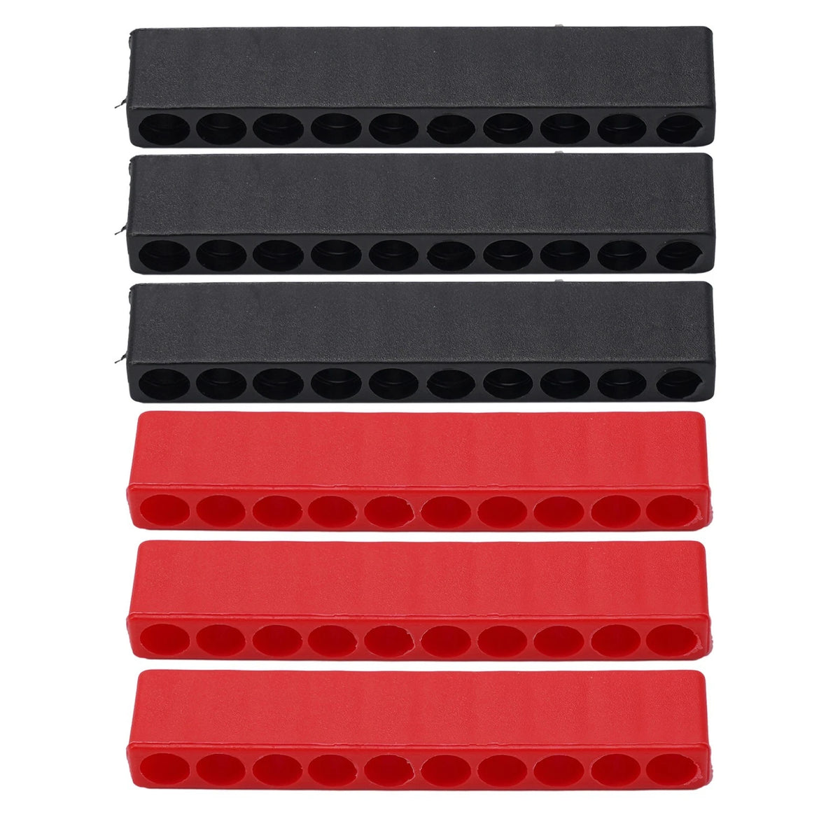 Organize Your Screwdriver and Drill Bits with 6Pcs Bit Holder 10 Hole Neatly