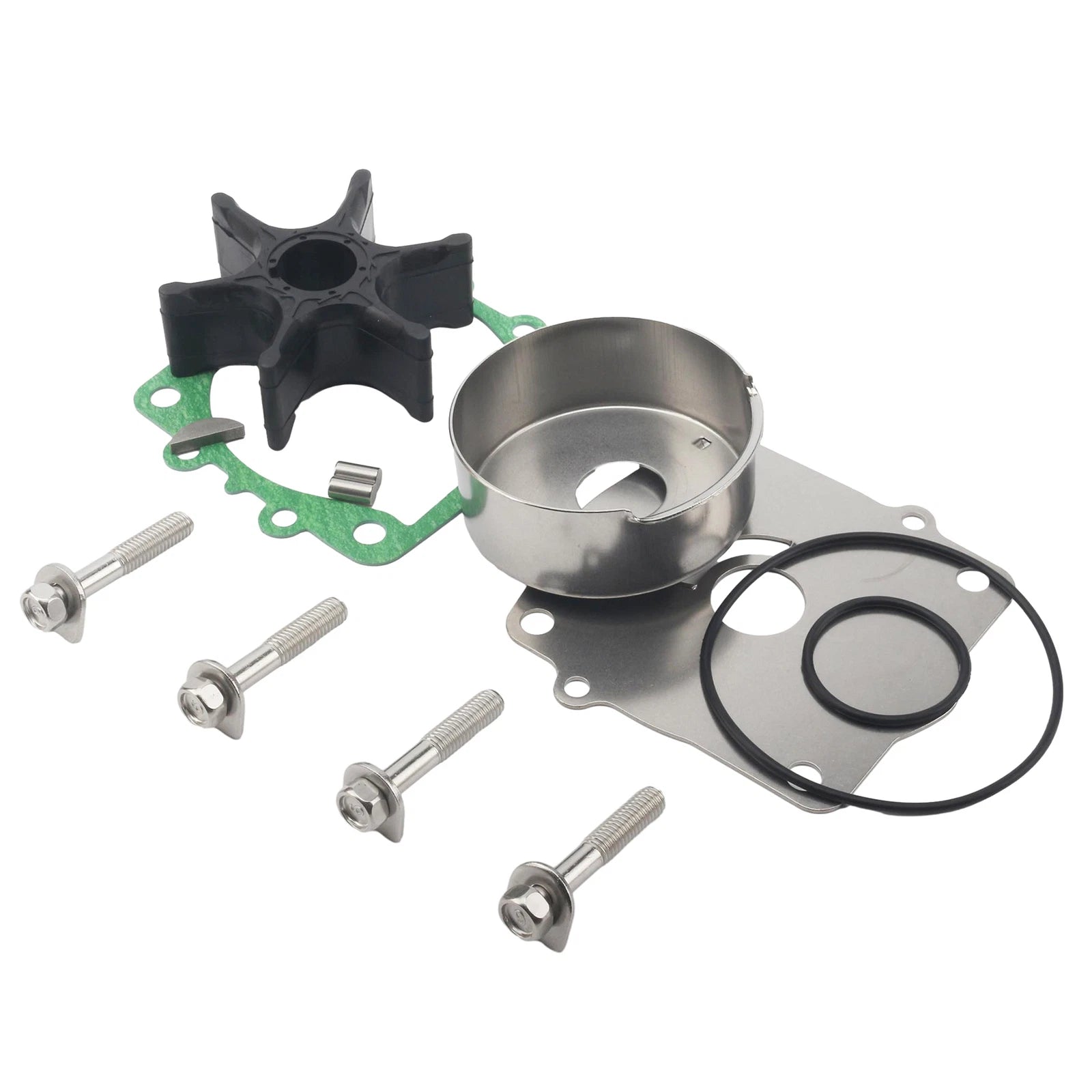Water Pump Impeller Repair Kit Replace Yamaha Outboard 18-3373 18-3372