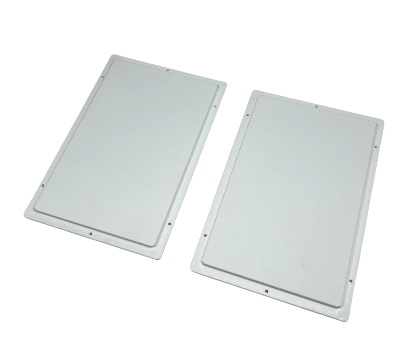 Marine Hatch Access Panel, 8in X 12in, Poly Material, White,, 2 Pack