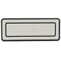 Ranger Boat Non-Skid Deck Pad - Grey - Black 10 Inch
