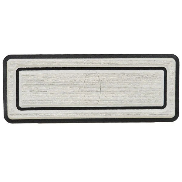 Ranger Boat Non-Skid Deck Pad - Grey - Black 10 Inch