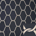 Morbern Boat Patterned Fabric - Twist Dark Chain Link 56 Inch (YD)