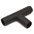 Marine East Boat Angled Tee Fitting 8070 - 1 1/2 Inch Barbed Nylon