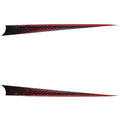 Larson Boat Graphic Decals 8622-1336 - LSR Black Red (set of 2)