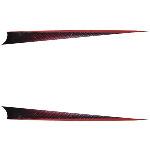 Larson Boat Graphic Decals 8622-1336 - LSR Black Red (set of 2)