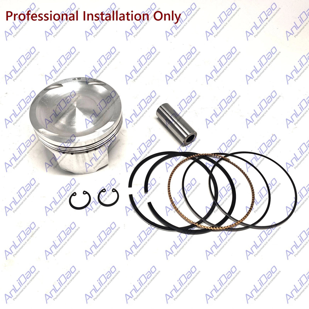 1Pcs Replacement Fit Sea-Doo Piston & Ring Kit 420892738 Size 0.5