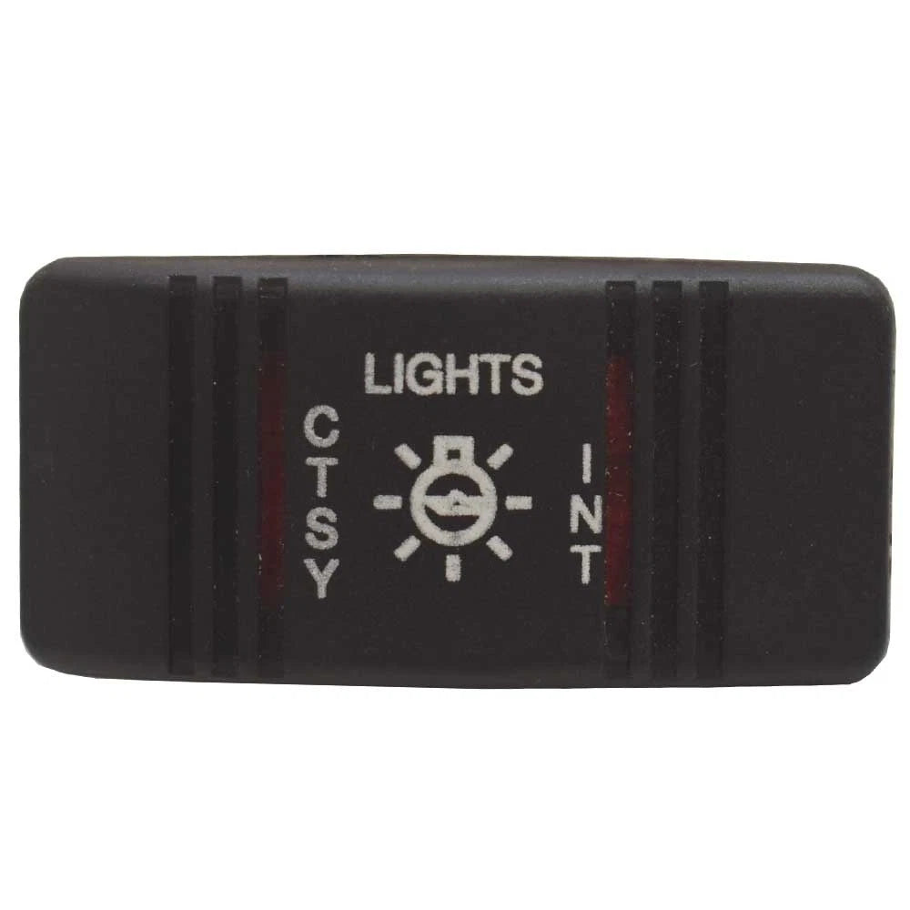 Carling Boat Contura III Rocker Switch Actuator - CSTY - Int Lights