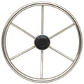 Boat Destroyer Steering Wheel 1425 - 14 Inch Stainless Polished
