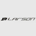 Larson Boat Raised Decal 8154129 - SL24 Mirrored 13 1/2 X 1 1/8 Inch