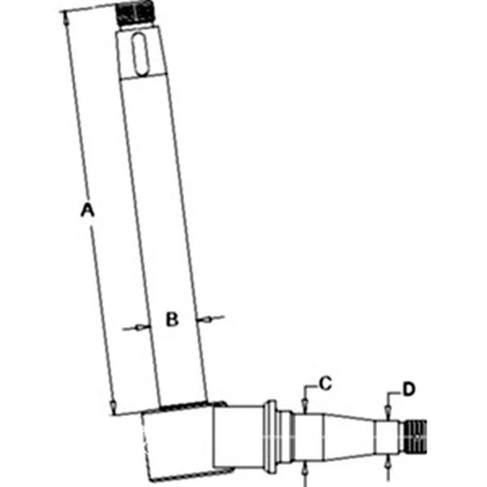 Spindle 3389319 Fits Deutz D4006 D4506 D5206 D5506 D6206