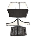 Parker Boat Enclosure Curtain Kit 164606 - 2810 WA Ameritex Black 4PC