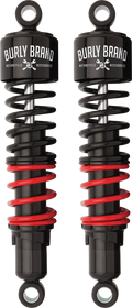 BURLY BRAND B28-1257 Stiletto Shocks 13" Touring Fits Harley FLHTC & FLHTCU