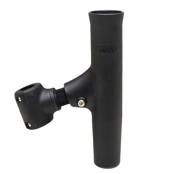 Taco Metals Boat Rod Holder - Clamp-On 1 Inch Nylon Black