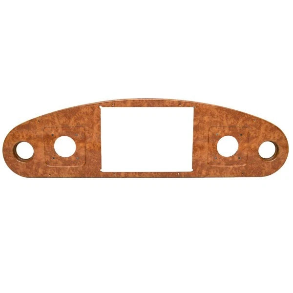 Rinker Boat Blank Gauge Panel 206610B - 360 Woodgrain