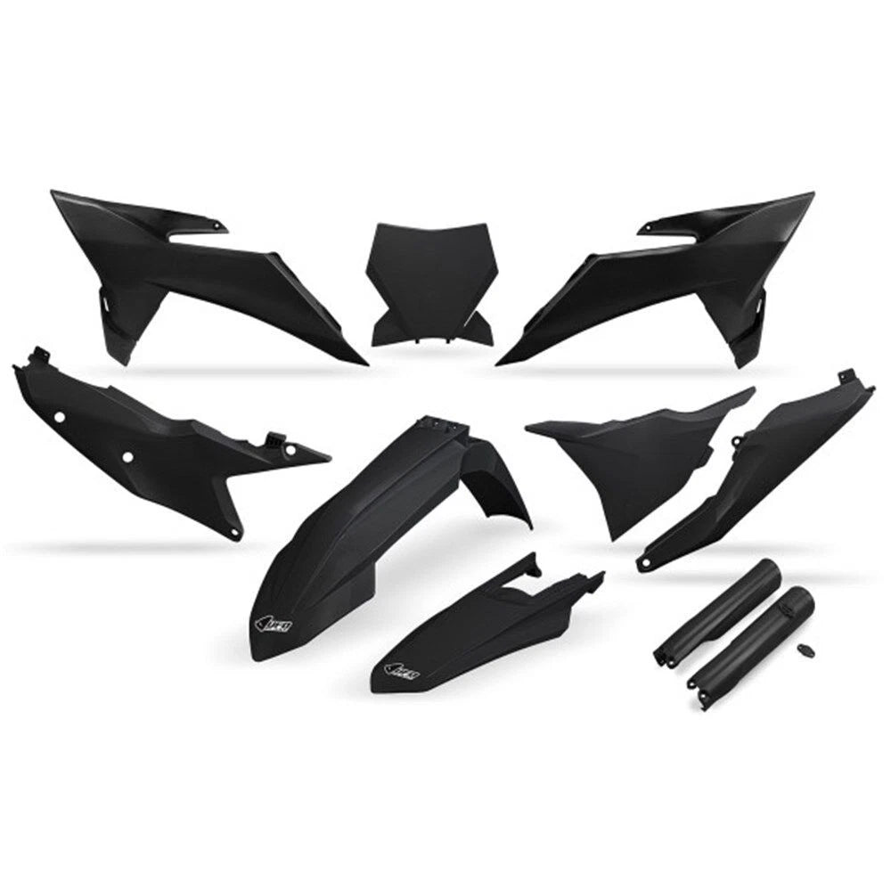 UFO Complete Plastic Kit for KTM XC 300 2025-2026 Black