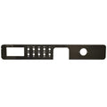 Sea Ray Boat Blank Dash Switch Panel 740115071 - Carbon Fiber