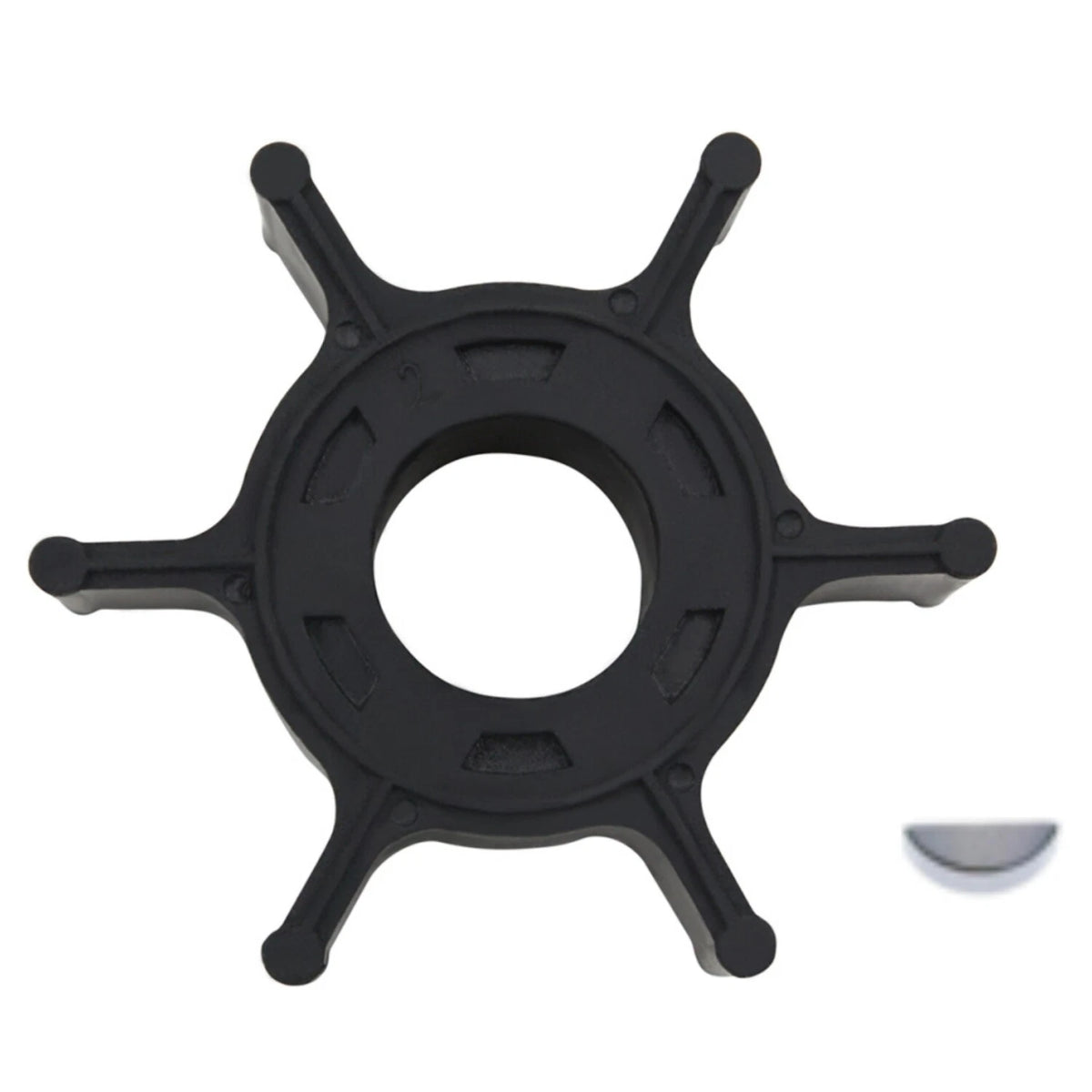 Yamaha Water Pump Impeller Outboard 6HP 8 HP 2 Stroke 6G1-44352-00 with Key