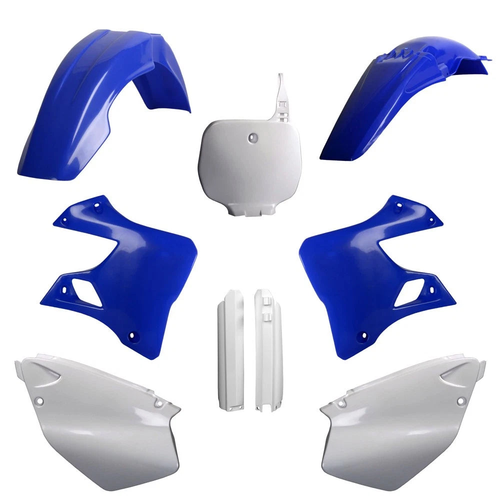 POLISPORT PLASTIC KIT + FORK GUARDS YAMAHA YZ125 96-99, YZ250 96-99, OEM 22