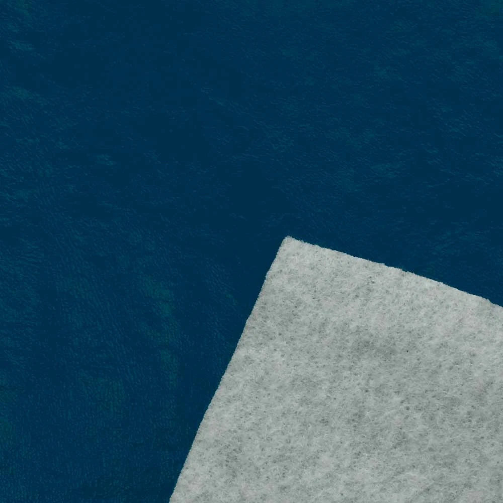 Boat Fuzzy Back Marine Vinyl 210490 - Dark Blue 54 Inch (YD)