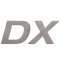 Crestliner Boat Decal 2281009 - DX Silver 3 5/8 X 1 1/2 Inch