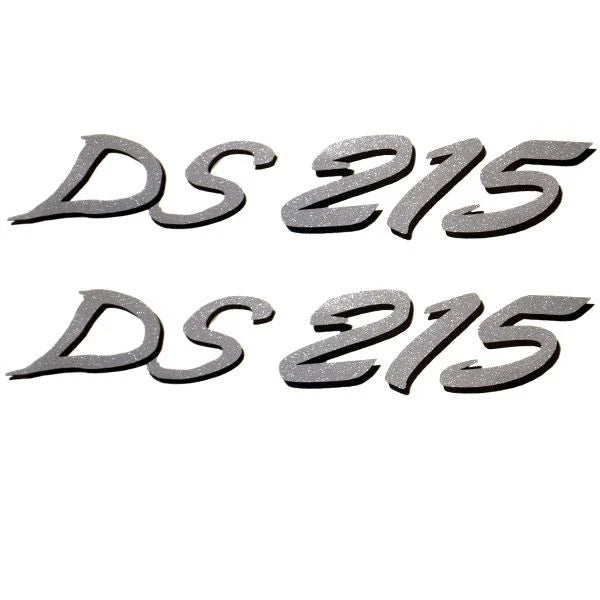 Glastron Boat Model Decals 0572943 - DS 215 Glitter Silver (pair)