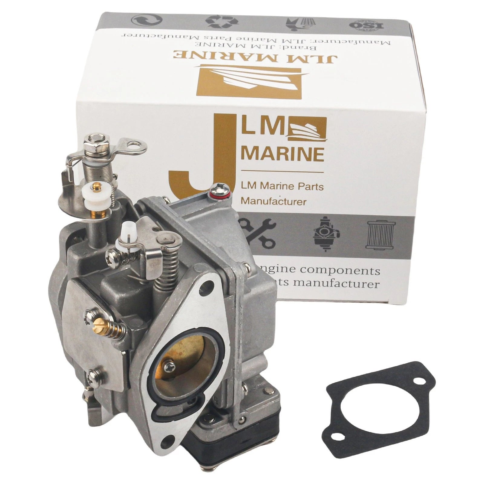 803687A1 Outboard Carbs Carburetor & Gasket for Mercury Mariner Outboard Motor