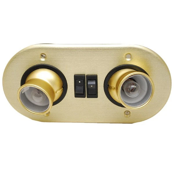 Boat Dual Cabin Light 01-100 - 12v Flush Mount