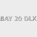 G3 Boat Raised Emblem Decal 73405193 - Bay 20 DLX Sticker Silver