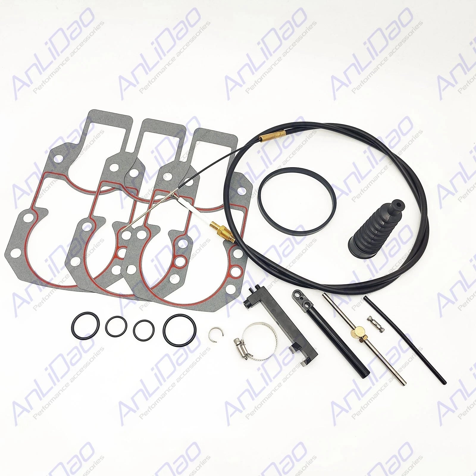 Replacement Fit MerCruiser Sierra Sterndrives Lower Shift Cable Kit 18-2600