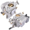 6L2-14301+ 6L2-14302-00 Carburetor Kit for 25HP Yamaha Outboard Engine 2 Stroke