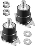 For Johnson Evinrude Upper Side Rubber Motor Mount OMC 303879 325974 Set of 2