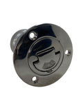 Isure Marine, 2" (50mm) Fuel Deck Fill Cap Keyless, Thru Hull SS - No Hardware