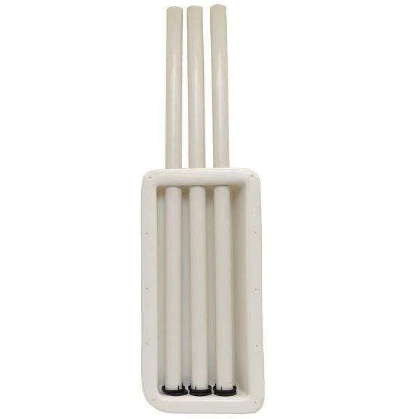 Tracker Marine Boat Rod Holder Box 186896 - 75 X 14 5/8 X 6 1/8 Inch White