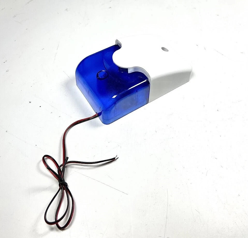 Aqualarm 20286, Outdoor - Indoor, Blue Strobe & Siren, 12V