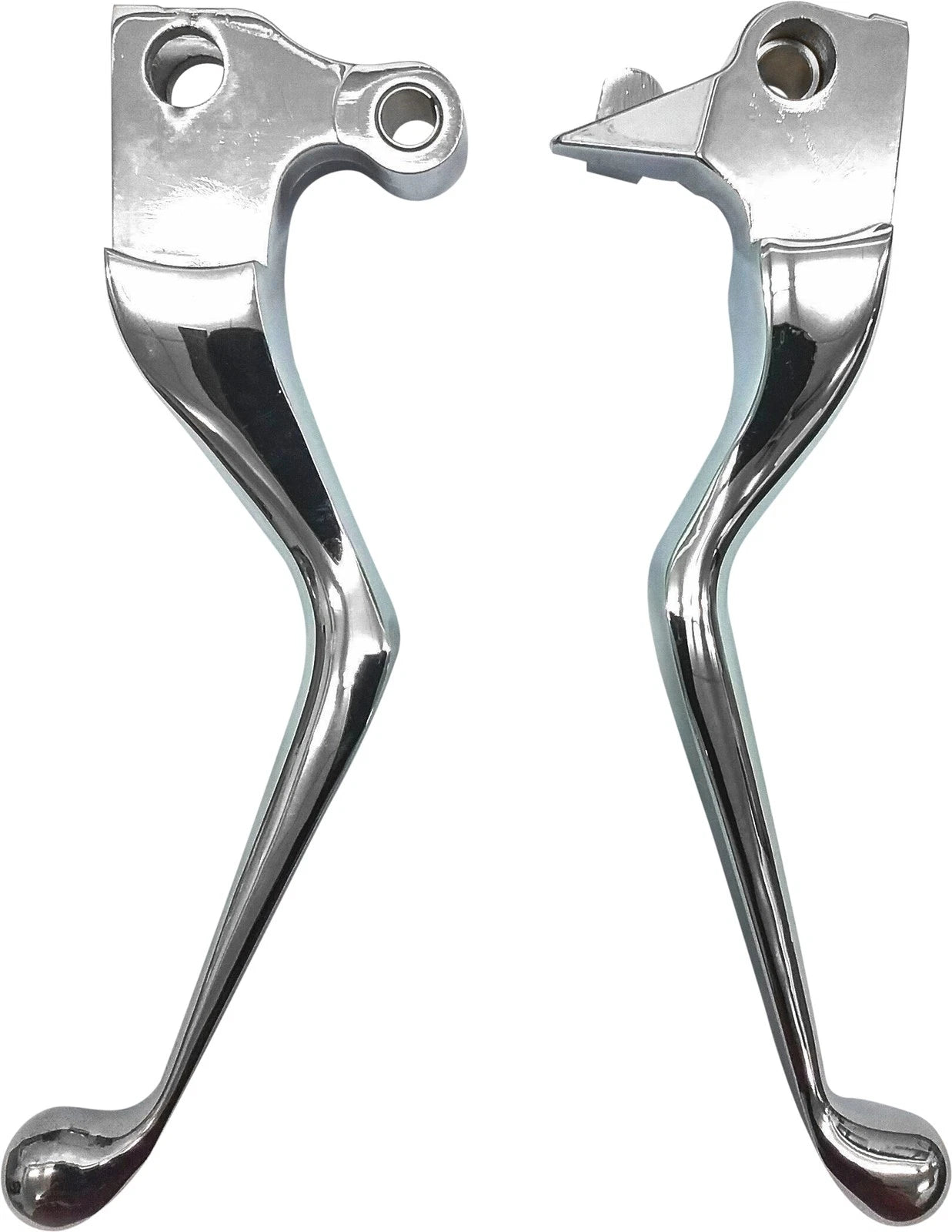 HARDDRIVE Chrome Brake & Clutch Levers for Harley-Davidso N XL Models 2004-2006